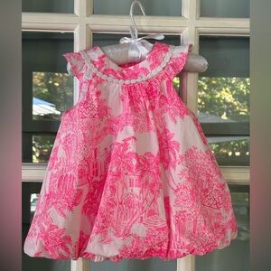 Lily Pulitzer Baby Paloma Bubble Dress size 12-18 months. Like New, worn once.